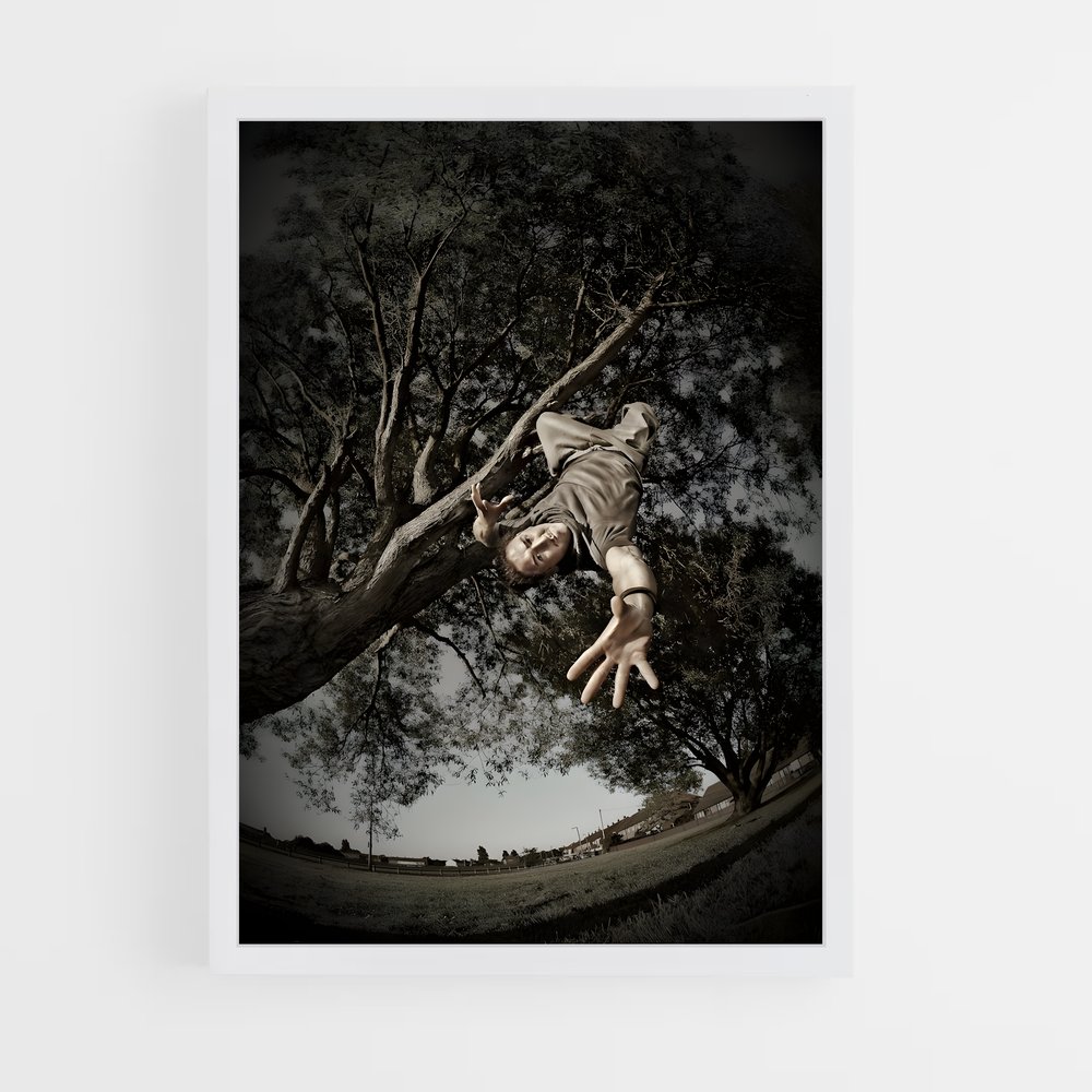 Poster L'Ascension d'Aventure – affiche Parkour et freerun (vue 3)